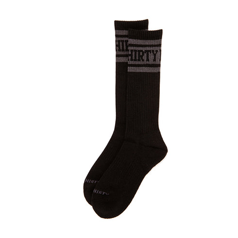 430 fourthirty/COL-LOGO HIGH SOX フォーサーティ/コロロゴ ハイソックス